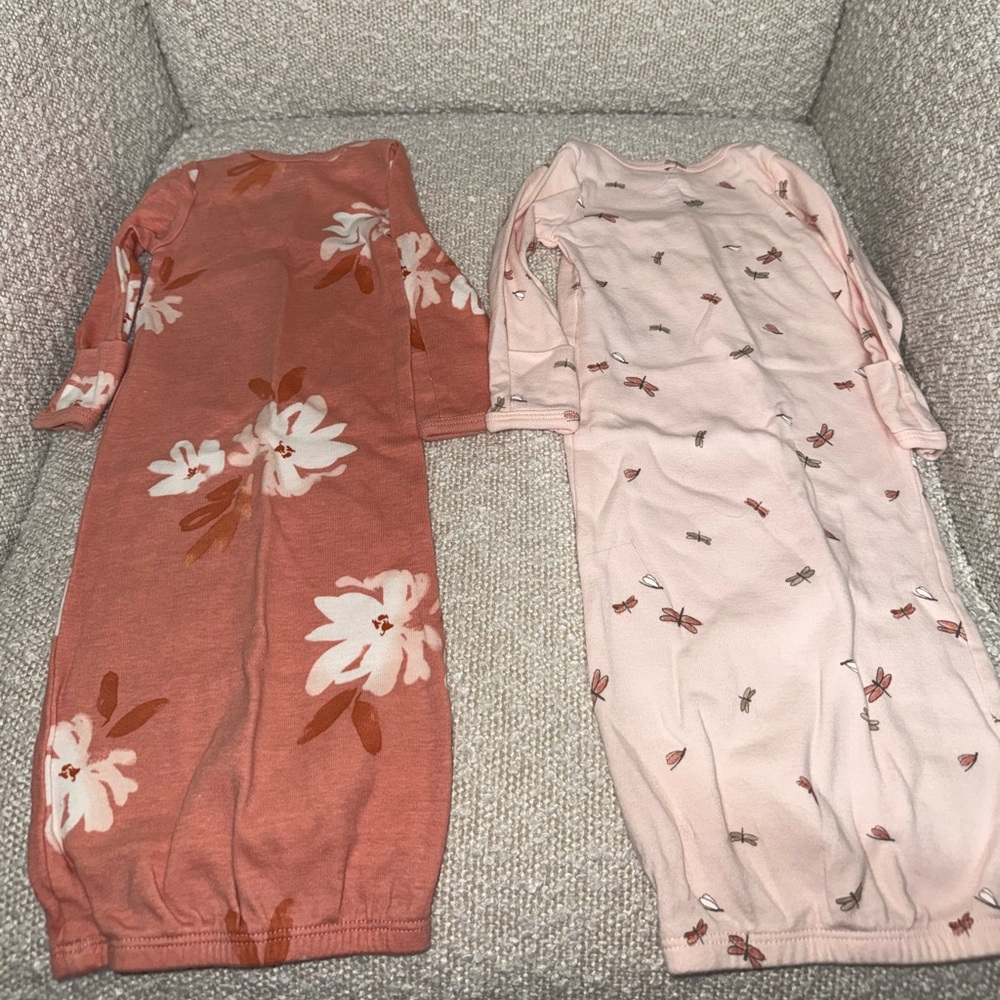 2 Carter’s Gowns